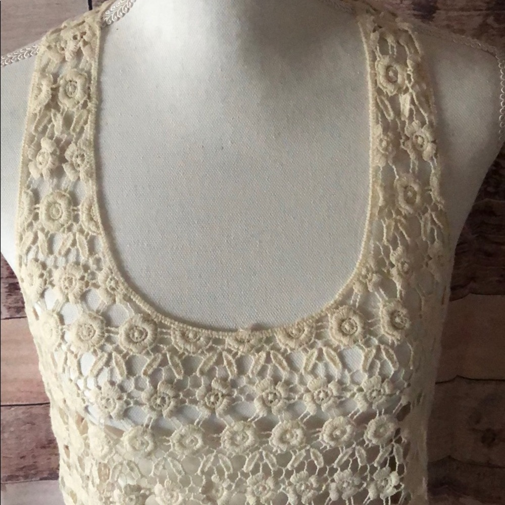 BLU PEPPER VINTAGE Knit Tank Top - Picture 4 of 5
